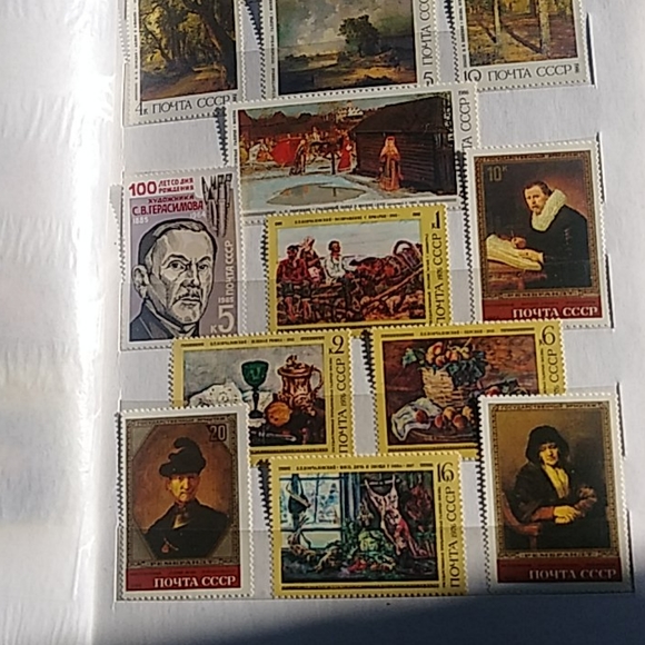 Vintage collector stamp book with stamps I… - Picture 7 of 8